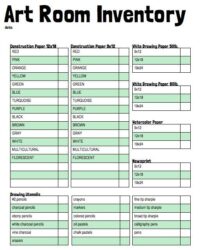 art-classroom-inventory-template