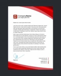 business-letterhead-template-free-red