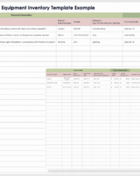 camera-equipment-inventory-template