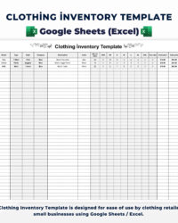 clothing-store-inventory-template