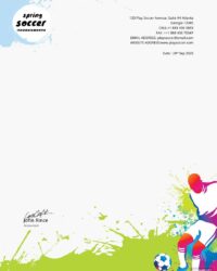 free-football-club-letterhead-template