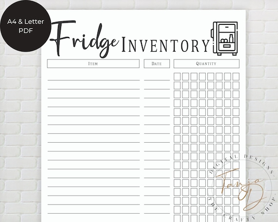 fridge-inventory-template