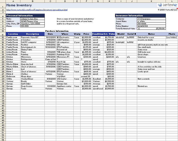 home-furniture-inventory-template