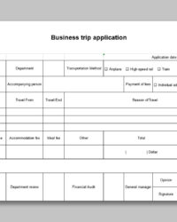 business-trip-application-template