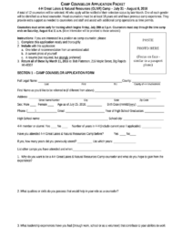 camp-counselor-application-template