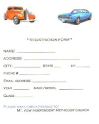 car-show-application-template