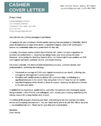 cashier-job-application-template