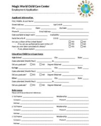 child-care-job-application-template