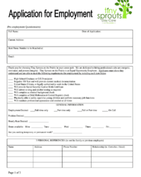 childcare-job-application-template