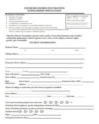 church-scholarship-application-template