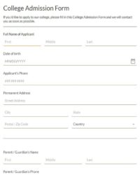 college-admissions-application-template