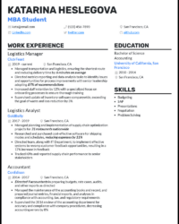 cv-for-mba-application-template