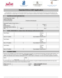 direct-billing-application-template