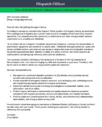 dispatch-officer-application-template