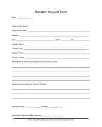 donation-request-application-template