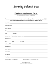 hair-salon-employment-application-template