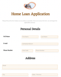 home-loan-application-template