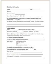 job-application-template-spanish