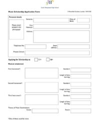 music-lessons-scholarship-application-template