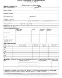 one-page-job-application-template
