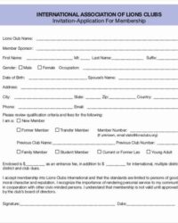 organization-membership-application-template