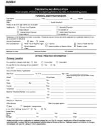 physician-credentialing-application-template