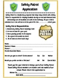 safety-patrol-application-template