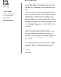 sales-position-job-application-template