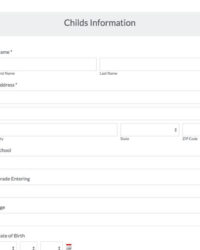 summer-camp-application-template