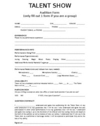 talent-show-application-template