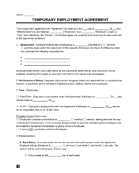 temporary-employment-application-template