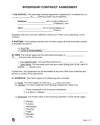 unpaid-internship-application-template