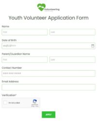 youth-volunteer-application-template