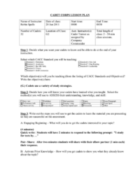 army-cadet-lesson-plan-template