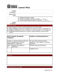 ASCA National Model Lesson Plan Template asca-national-model-lesson-plan-template