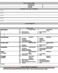 CCSS ELA Lesson Plan Template ccss-ela-lesson-plan-template