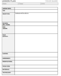 common-core-lesson-plan-template