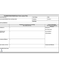 early-years-lesson-plan-template