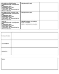 First Steps in Music Lesson Plan Template first-steps-in-music-lesson-plan-template