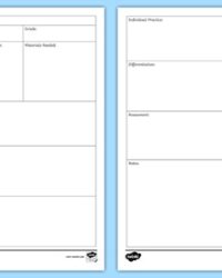Free Editable Lesson Plan Template free-editable-lesson-plan-template