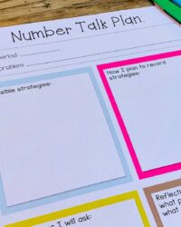Number Talk Lesson Plan Template number-talk-lesson-plan-template