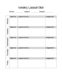 one-subject-weekly-lesson-plan-template