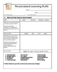 personalized-learning-lesson-plan-template