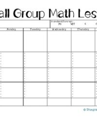 small-group-math-lesson-plan-template