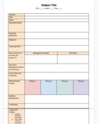 special-education-teacher-lesson-plan-template