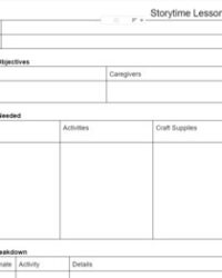 story-time-lesson-plan-template