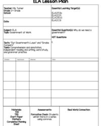tennessee-benchmark-lesson-plan-template