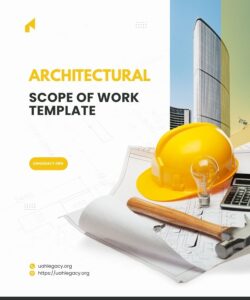 Architectural Scope of Work Template
