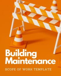 Building Maintenance Scope of Work Template