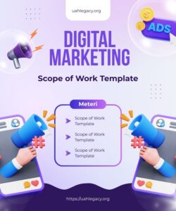 Digital Marketing Scope of Work Template